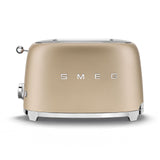 2-Slice Toaster - Retro-Style Champagne Matte
