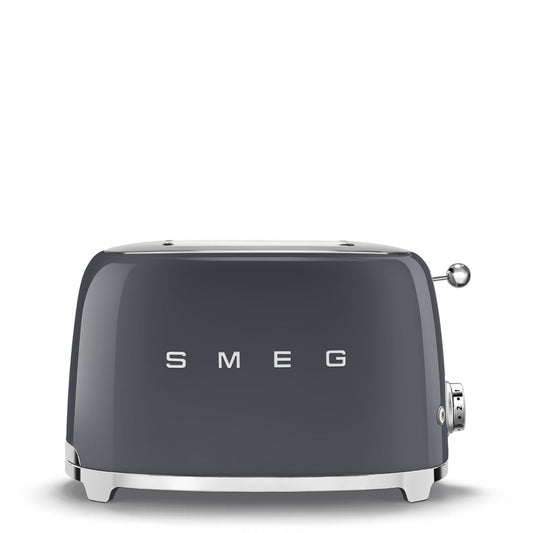 Retro-Style 2-Slice Toaster - Slate Gray