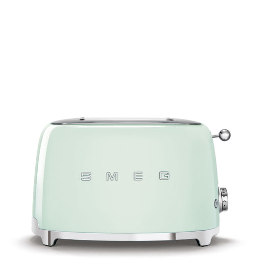 2-Slice Toaster - Retro-Style Pastel Green