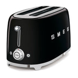 4-Slice Toaster (Long Slots) - Retro-Style Black