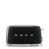 4-Slice Toaster (Long Slots) - Retro-Style Black