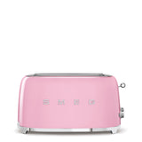 4-Slice Toaster (Long Slots) - Retro-Style Pink