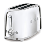 4-Slice Toaster (Long Slots) - Retro-Style Stainless Steel