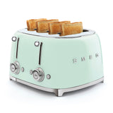 4-Slice Toaster - Retro-Style Pastel Green