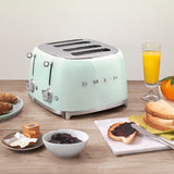 4-Slice Toaster - Retro-Style Pastel Green