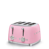 4-Slice Toaster - Retro-Style Pink