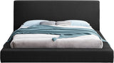 Terra Boucle Fabric Bed: Luxurious Contemporary Design with High Headboard for Stunning Bedrooms