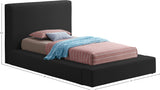 Terra Boucle Fabric Bed: Luxurious Contemporary Design with High Headboard for Stunning Bedrooms