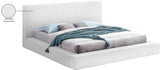 Terra Boucle Fabric Bed: Luxurious Contemporary Design with High Headboard for Stunning Bedrooms