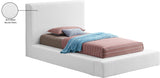 Terra Boucle Fabric Bed: Luxurious Contemporary Design with High Headboard for Stunning Bedrooms
