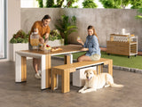 Transformer Outdoor Bar Cart - Panel Storage