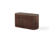 Transformer Round Sideboard - Panel Storage