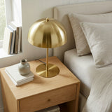 Tundra Table Lamp - Gold outer - White inner