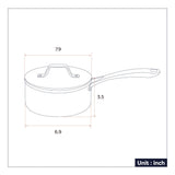 Ciarra Kitchen VersaCook Trio : Donut Induction Cooktop & Cookware Mini Duo