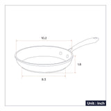 Ciarra Kitchen PortoChef Quartet : Donut Induction Cooktop & HOOD TO GO & Cookware Mini Duo