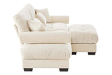 CLOUDIES 94" Loveseat with 1 Ottoman