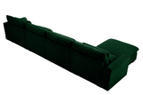 PERTH 157" 4-Seater Sofa with 1 Ottoman