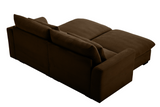 PERTH 86" Loveseat with 2 Ottomans