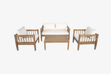 MORVA 51" 4-Piece Patio Furniture Set