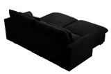 PERTH 86" Loveseat with 2 Ottomans