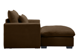 PERTH 51" Single Sofa with 1 Ottoman