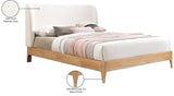 Ventura Bed: Elevate Your Bedroom with Mid-Century Modern Style and Elegant Winged Headboard Design