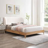 Ventura Bed: Elevate Your Bedroom with Mid-Century Modern Style and Elegant Winged Headboard Design