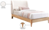 Ventura Bed: Elevate Your Bedroom with Mid-Century Modern Style and Elegant Winged Headboard Design