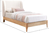Ventura Bed: Elevate Your Bedroom with Mid-Century Modern Style and Elegant Winged Headboard Design
