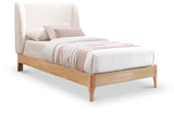 Ventura Bed: Elevate Your Bedroom with Mid-Century Modern Style and Elegant Winged Headboard Design