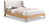 Ventura Bed: Elevate Your Bedroom with Mid-Century Modern Style and Elegant Winged Headboard Design