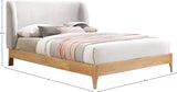Ventura Bed: Elevate Your Bedroom with Mid-Century Modern Style and Elegant Winged Headboard Design