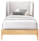 Ventura Bed: Elevate Your Bedroom with Mid-Century Modern Style and Elegant Winged Headboard Design