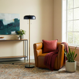 Vesper Floor lamp with Black outer and White inner