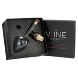 Italian Wine Aerator Decanter, Aerator Pourer, Red & White In Bottle Aerators, Makes Your Wines Taste Better, Italian Design Decanter, Whiskey & Spirits Gifts, 2x5 Inches Areadivino Aerator Clear