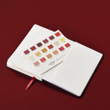 Wine Folly Wine Journal Guided Wine Tasting Notes (5" x 7" B6 Notebook) (Black)