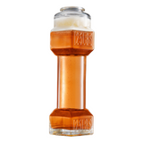 The Wine Savant SINGLE Set, Dumbbell Beer & Whiskey Glasses