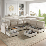 Harmetrix Oversized Soft Sectional Couch with Storage