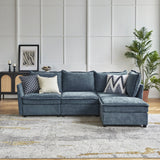 Harmetrix Oversized Soft Sectional Couch with Storage