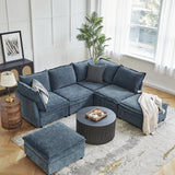 Harmetrix Oversized Soft Sectional Couch with Storage