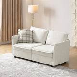 Harmetrix Oversized Soft Sectional Couch with Storage