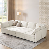 Harmetrix Oversized Soft Sectional Couch with Storage