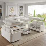 Harmetrix Oversized Soft Sectional Couch with Storage