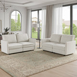 Harmetrix Oversized Soft Sectional Couch with Storage