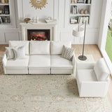 Harmetrix Oversized Soft Sectional Couch with Storage