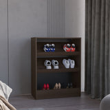 Toby 3-Tier Shoe Rack with Open Shelves, Freestanding Footwear Organizer for Entryways, Closets, or Bedrooms, Compact Design with Natural Warmth and Easy Access