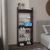 Ronald 10-Tier Shoe Rack with Slim Vertical Design, Freestanding Footwear Storage Organizer for Entryways, Closets, and Bedrooms, Maximizes Storage with Minimal Floor Space