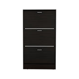 Inola High 3-Tier Pull Down Shoe Rack, Space-Efficient Entryway and Bedroom Shoe Storage with Pull-Down Doors, Stores Up to 18 Pairs of Shoes, Sleek Design for Maximizing Organization in Compact Spaces