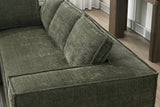 NOUVA 130" Chenille 6-Seater Sofa