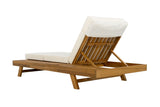 ORVA Outdoor Lounge Chaise with Headrest